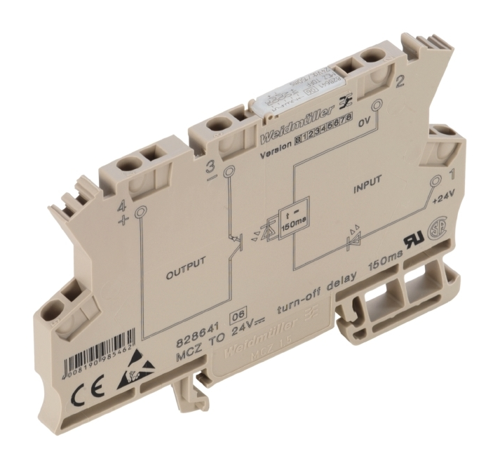 [MCZ TO 24VDC/50MS] 全新继电器
